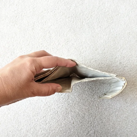 VTG beige print wallet - Picture 4 of 8